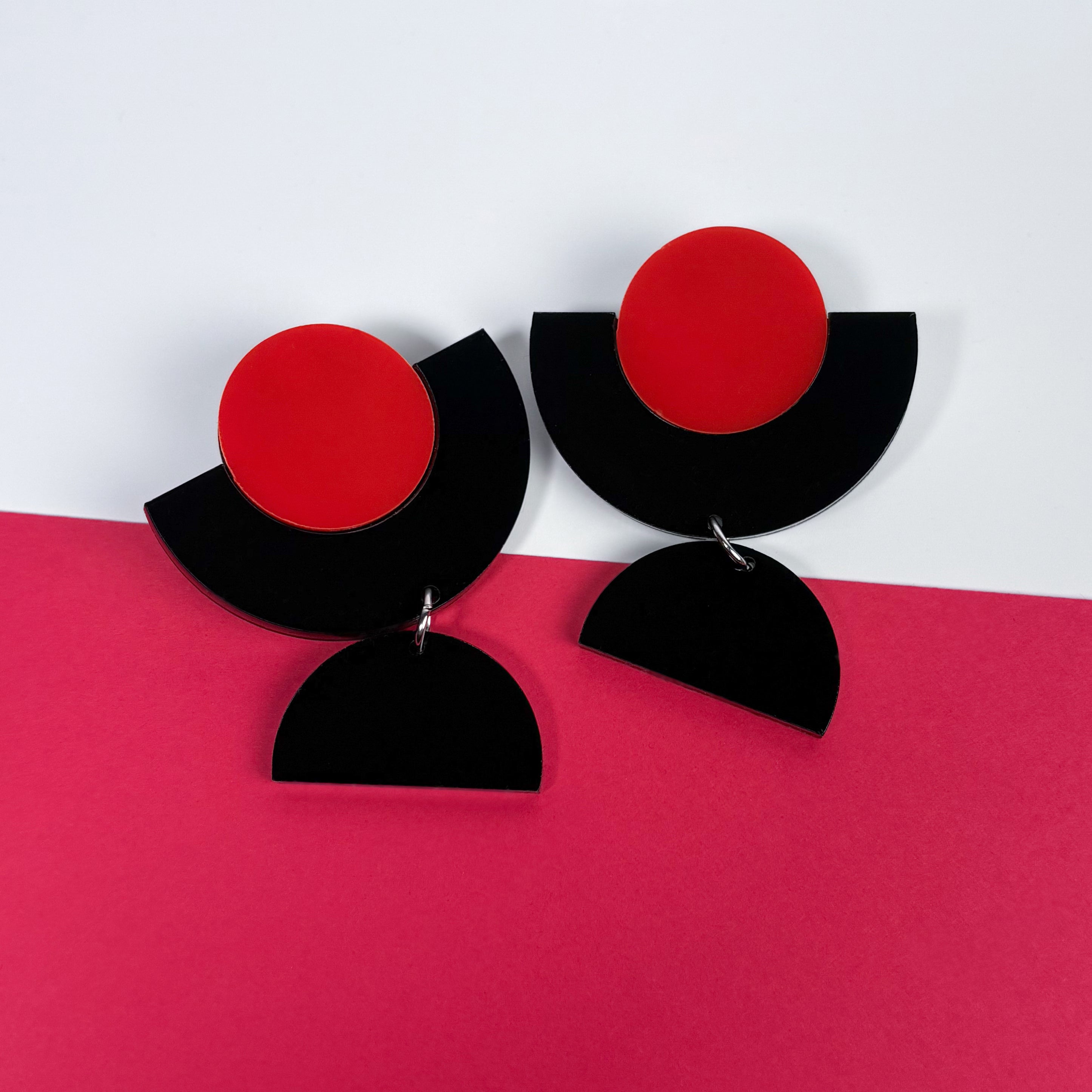 Ajet Double – Orecchini in Plexiglas