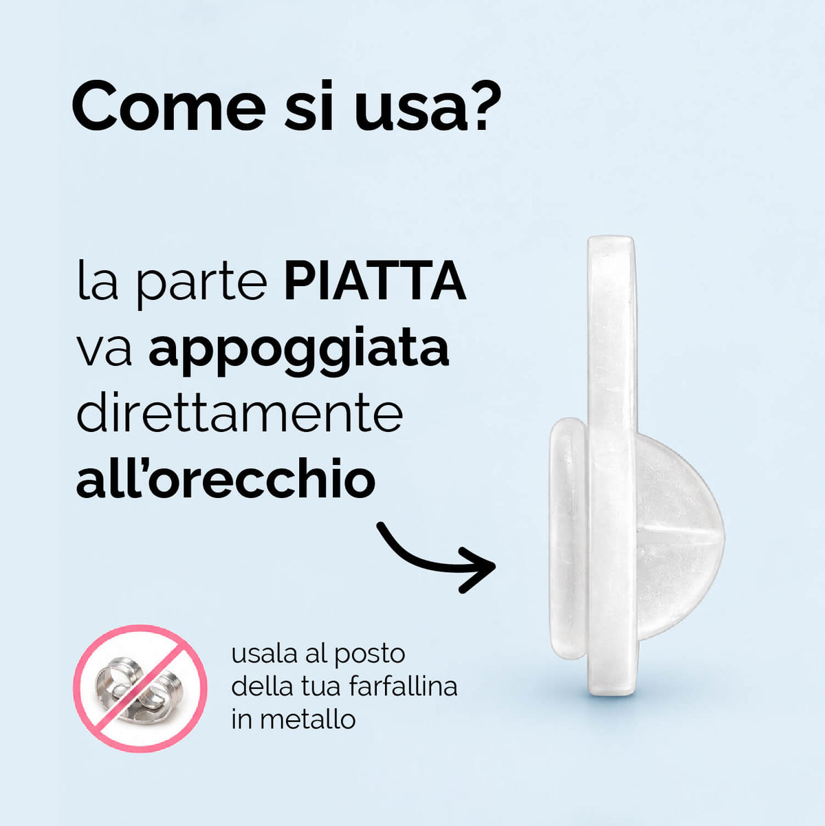 Farfalline di sostegno | 3 coppie