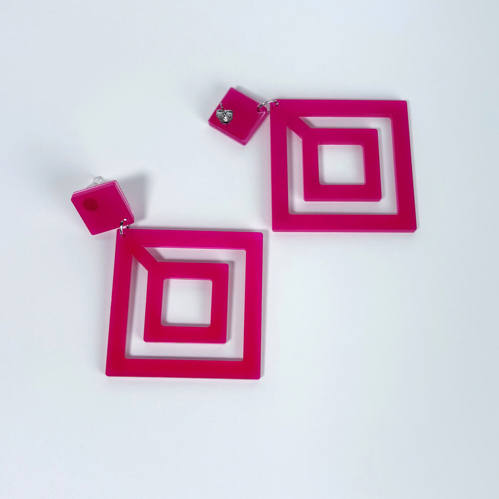 Jane – Orecchini in Plexiglas