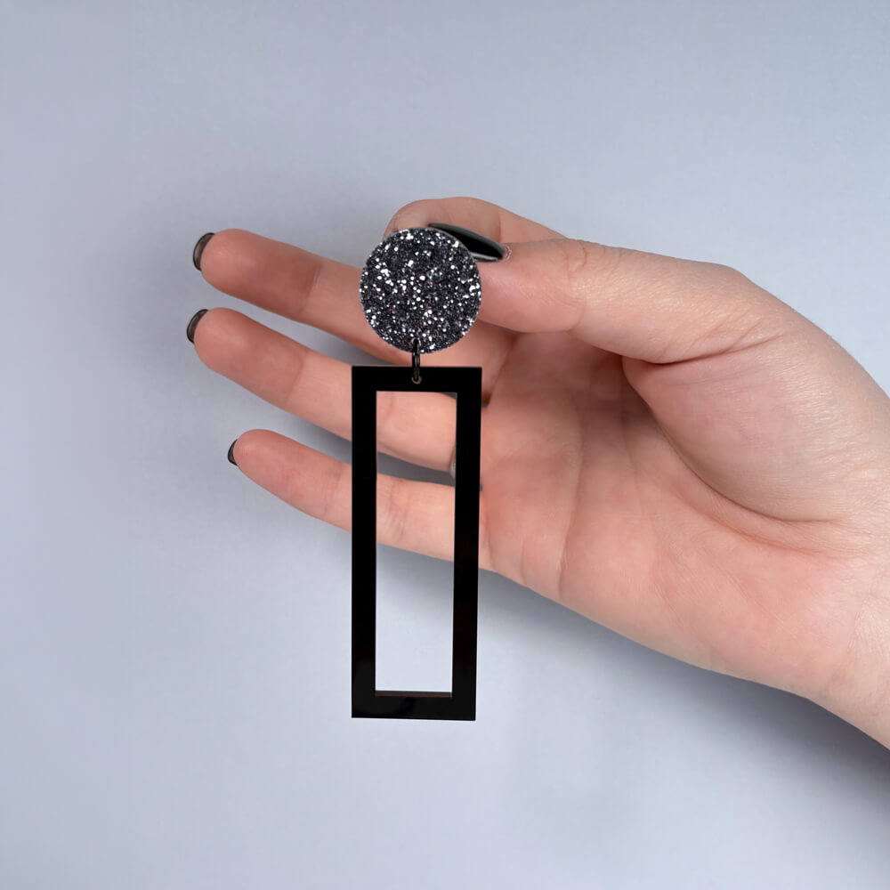 Agnes – Orecchini in Plexiglas Pendenti