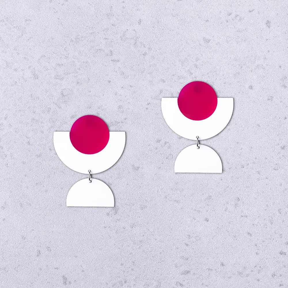 Ajet Double – Orecchini in Plexiglas