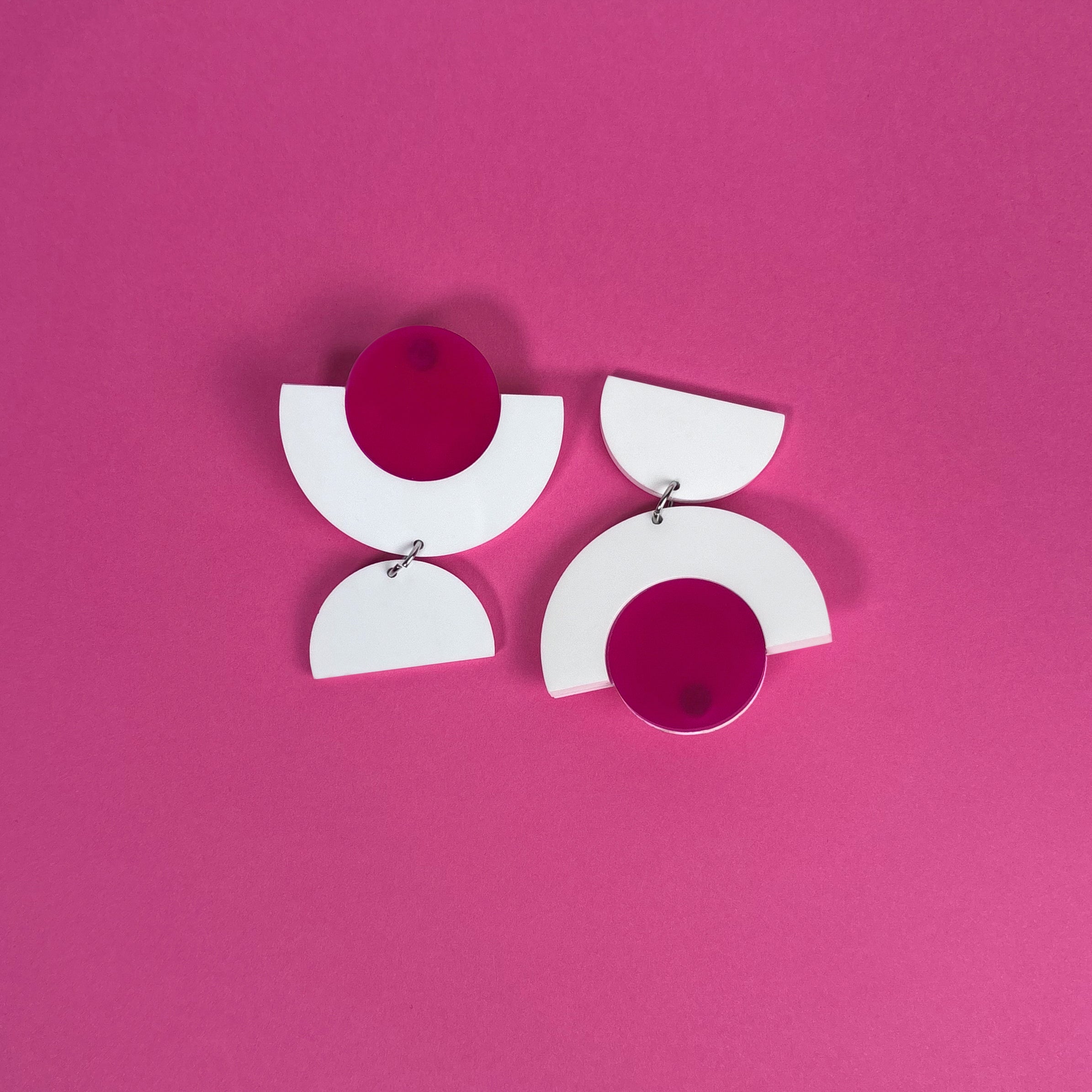 Ajet Double – Orecchini in Plexiglas