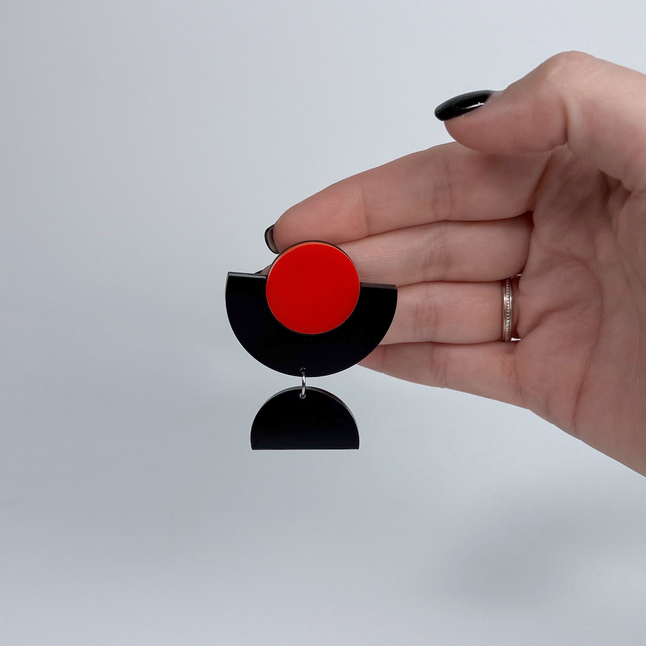 Ajet Double – Orecchini in Plexiglas