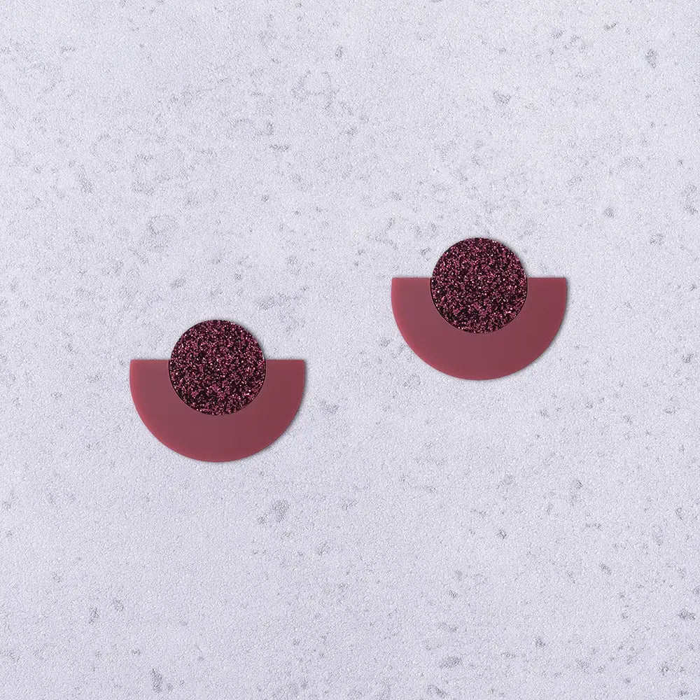 Ajet Simple Monocromatici  – Orecchini in Plexiglas