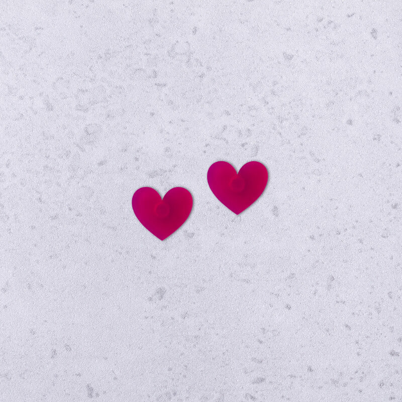 Cuore M – Orecchini in Plexiglas