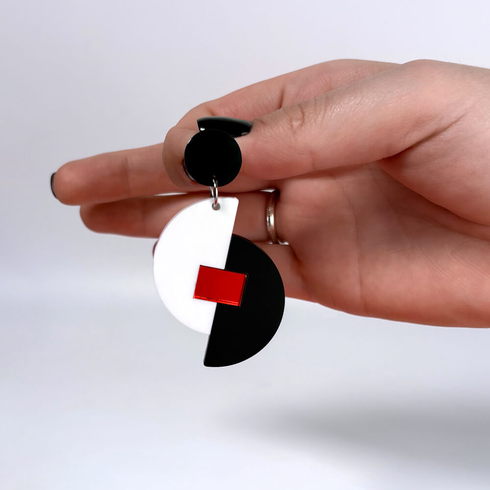 Origami – Orecchini in Plexiglas Pendenti