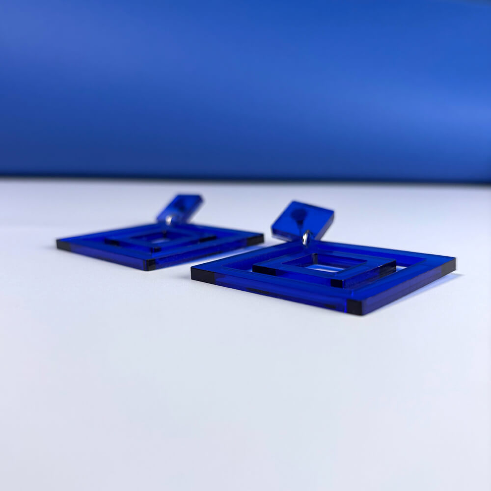Jane – Orecchini in Plexiglas