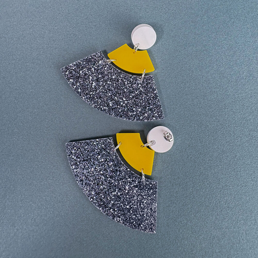 Martini – Maxi Orecchini in Plexiglas colorati