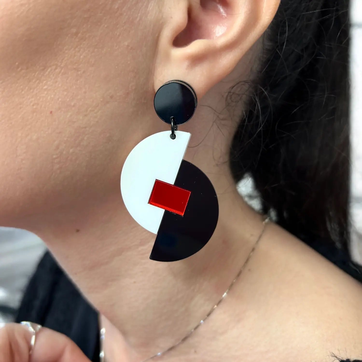 Origami – Orecchini in Plexiglas Pendenti