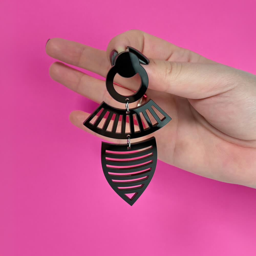 Bee You – Maxi Orecchini in Plexiglas