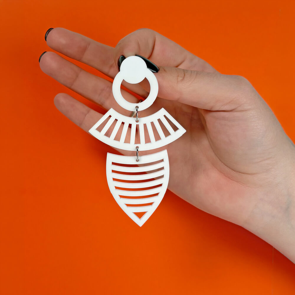 Bee You – Maxi Orecchini in Plexiglas