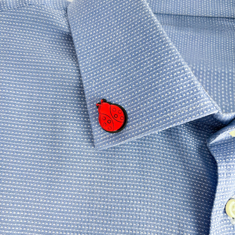 Coccinella – Charm Magnetico per Camicia