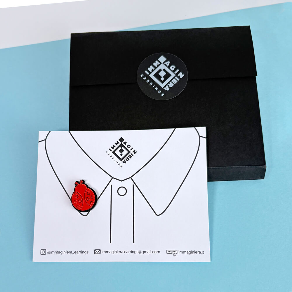Coccinella – Charm Magnetico per Camicia
