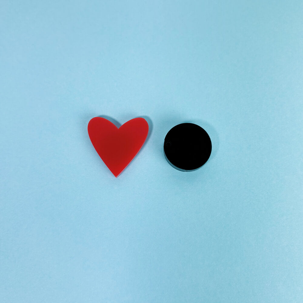 Cuore – Charm Magnetico per Camicia