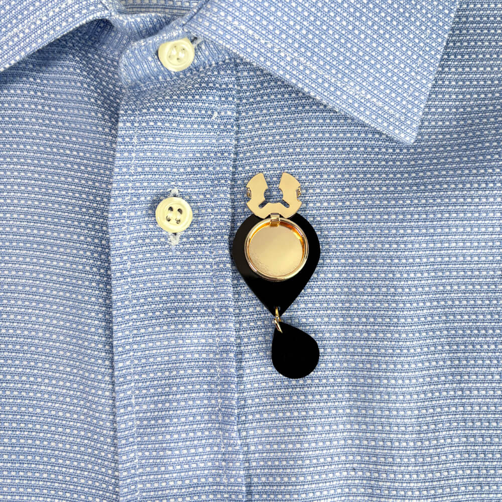 Goccia Doppia – Copribottone per Camicia